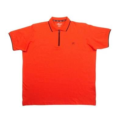 Nagyméretű férfi galléros póló Divide 2XL narancs