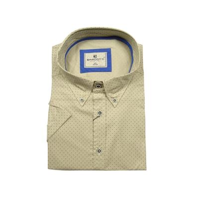 Extra nagy 6XL-9XL méretű B.Bézs Space férfi rövid ujjú ing prémium minőségű anyagból.Rendeljen online kényelmesen vagy jöjjön el személyesen üzletünkbe!
