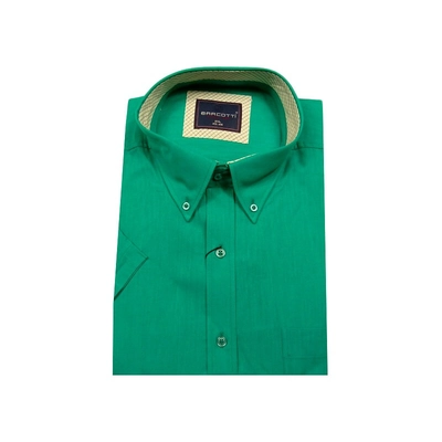 Nyári zöld színű, nagyméretű férfi rövid ujjú lenvászon ing mellkas zsebbel. 2XL, 3XL, 4XL, 5XL, 6XL méretekben kapható prémium minőségű pamut anyagból.Rendeljen online kényelmesen vagy jöjjön el személyesen üzletünkbe!