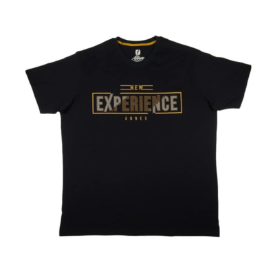 2XL-6XL méretű A.Experience sötétkék nagyméretű férfi rövid ujjú póló 100% prémium pamutból. Rendeljen kényelemesen, gyors szállítással!1