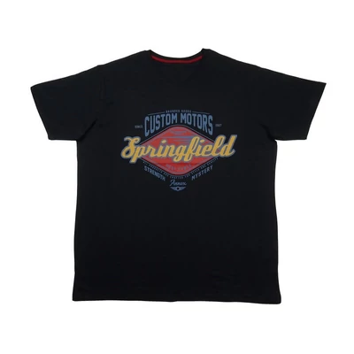 Nagyméretű férfi férfi póló Springfield sötétkék 2XL