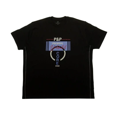 Nyári 3XL,4XL,5XL,6XL-nagyméretű férfi póló. Fekete színű, színes nyomott mintás és feliratos. 100% prémium minőségű pamutból. Rendeljen online, pár kattintással vagy jöjjön el hozzánk személyesen!1