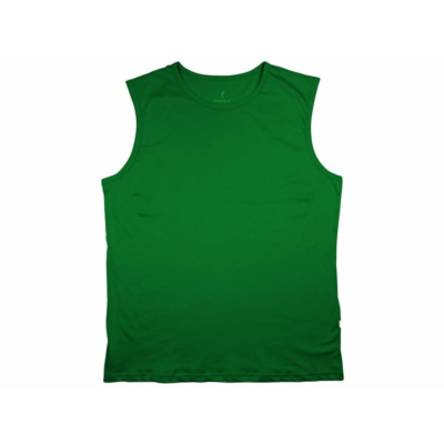 2XL-6XL A.Sima zöld férfi nagyméretű ujjatlan póló 100% prémium pamutból. Rendeljen kényelemesen, gyors szállítással!1