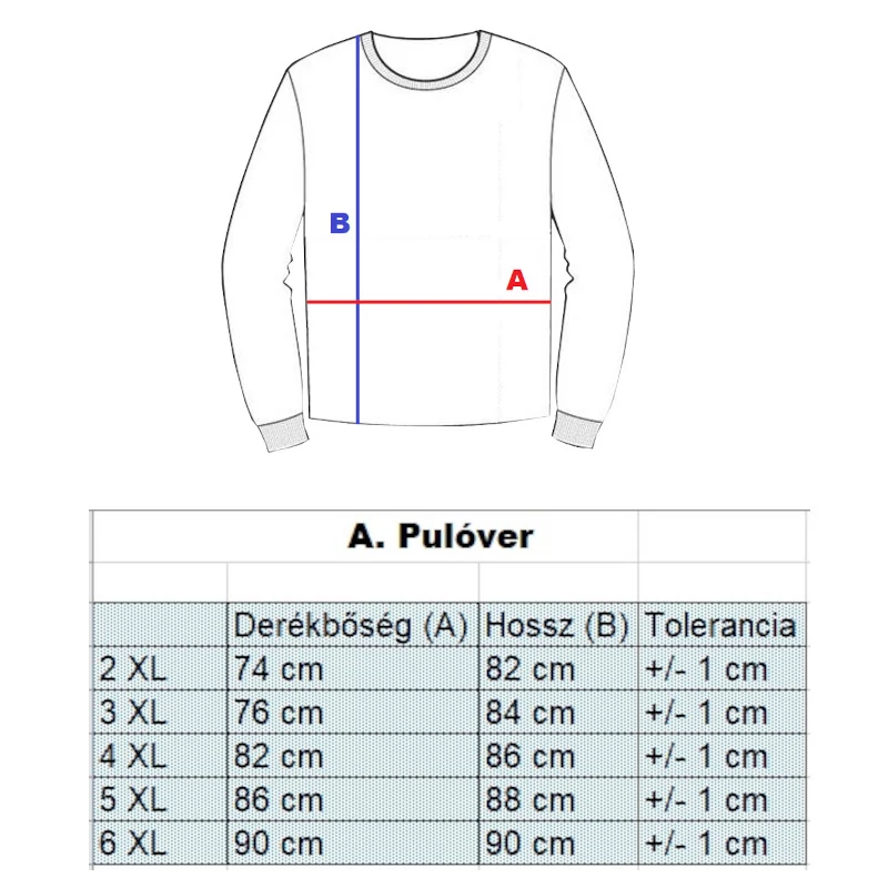 Férfi sportos pulóver 2XL szürke