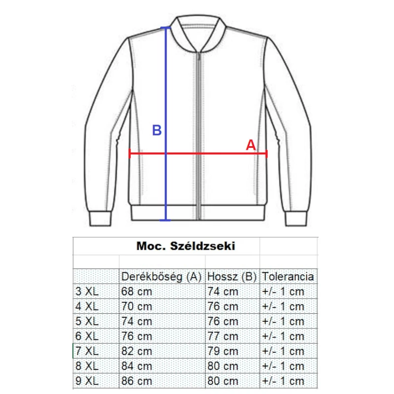 Férfi átmeneti dzseki sötétkék 3XL (nagyméretű)