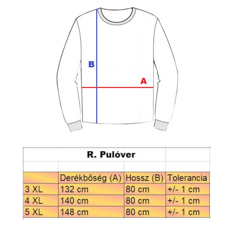 Férfi cipzáras kardigán 3XL fekete