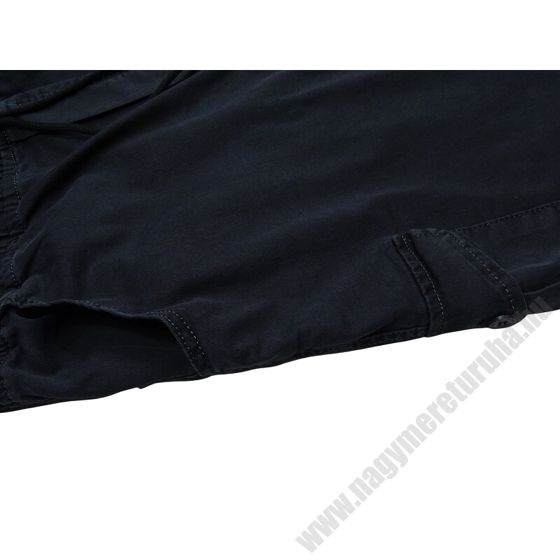 XL-8XL-P.Sötétszürke gumis derekú és aljú oldalzsebes férfi nagyméretű nadrág prémium minőségű rugalmas pamut anyagból!Rendeljen online vagy jöjjön el üzletünkbe