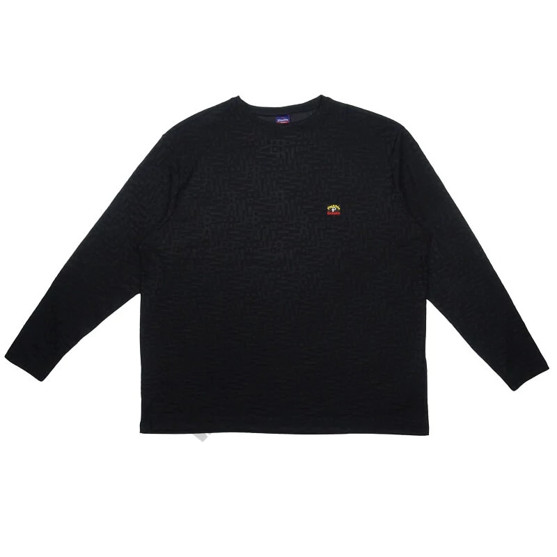 Nagy 3XL-8XL méretű PP.Fekete Fashionista férfi hosszú ujjú póló.Öltözzön stílusosan extra méretekkel is!Próbálja fel üzletünkben vagy rendeljen online!