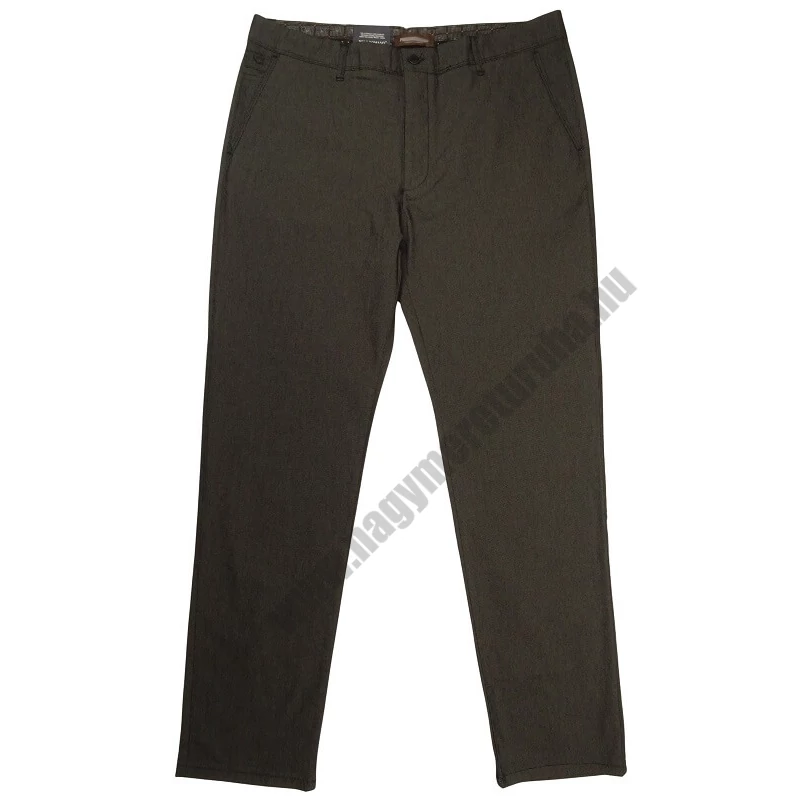 Nagyméretű férfi alkalmi nadrág grafit 38-as méret Paris