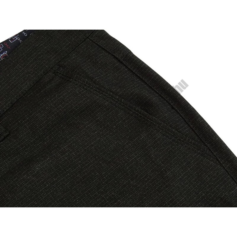 Nagyméretű férfi alkalmi nadrág Kevin fekete