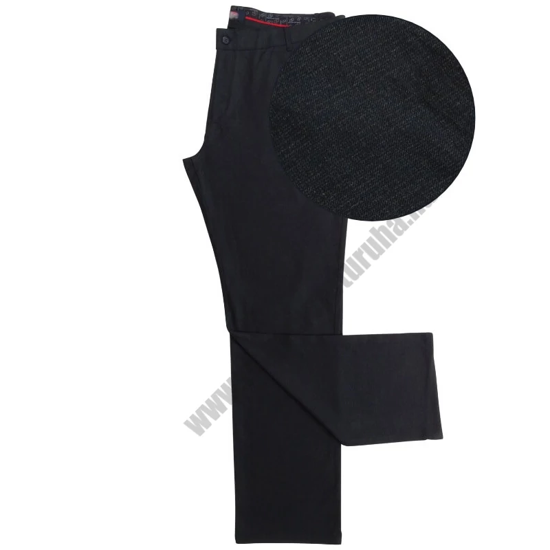 Nagyméretű férfi alkalmi nadrág sötétkék 42 Kevin