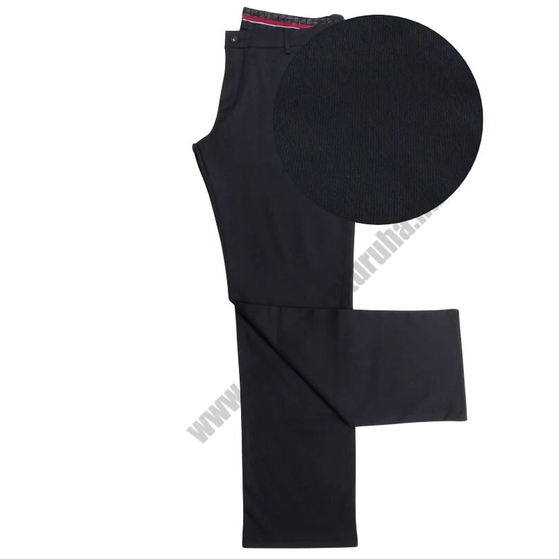 Nagyméretű férfi alkalmi nadrág Marco 50-es sötétkék