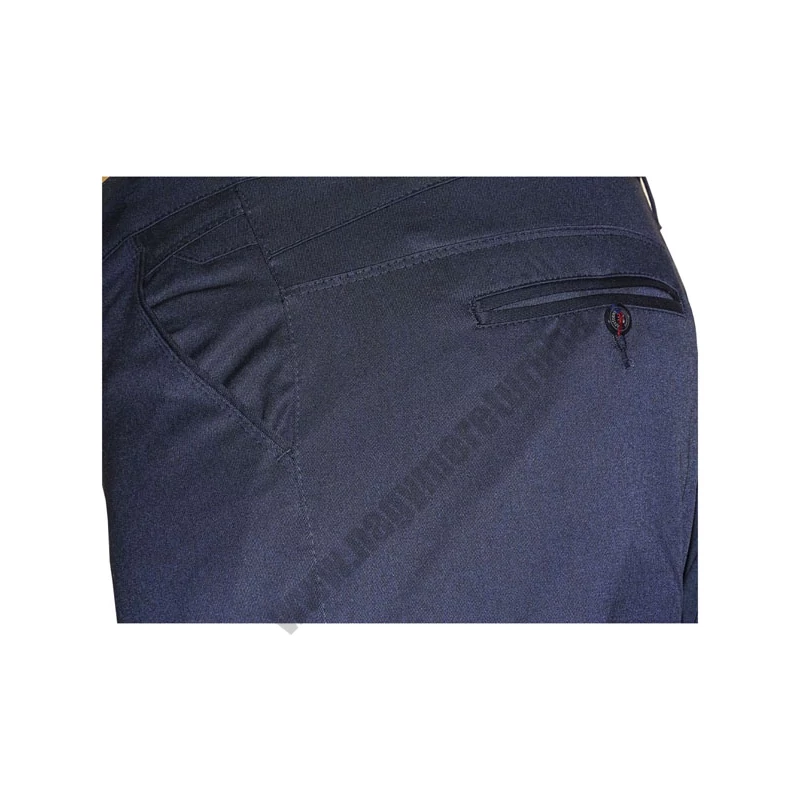 Nagyméretű férfi alkalmi nadrág sötétkék 40