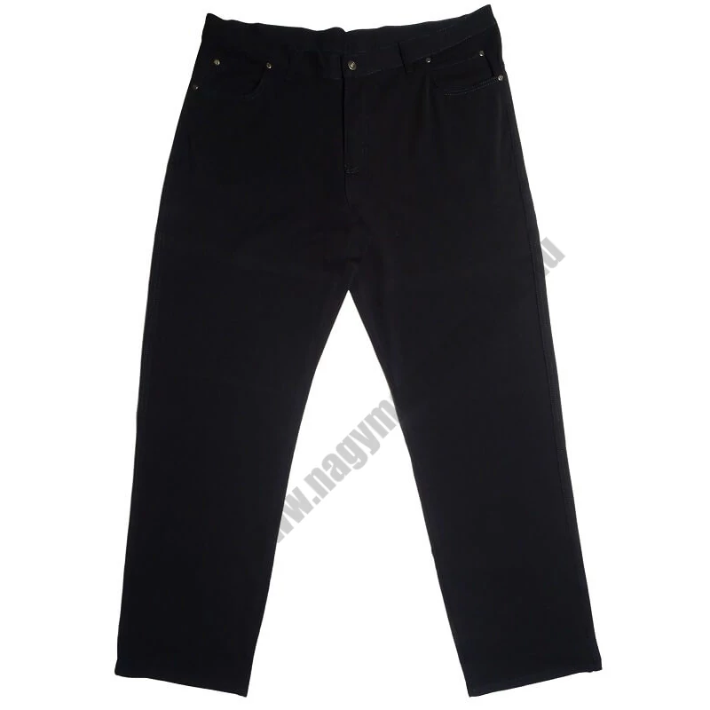 Nagyméretű férfi alkalmi nadrág 60-as méret sötétkék