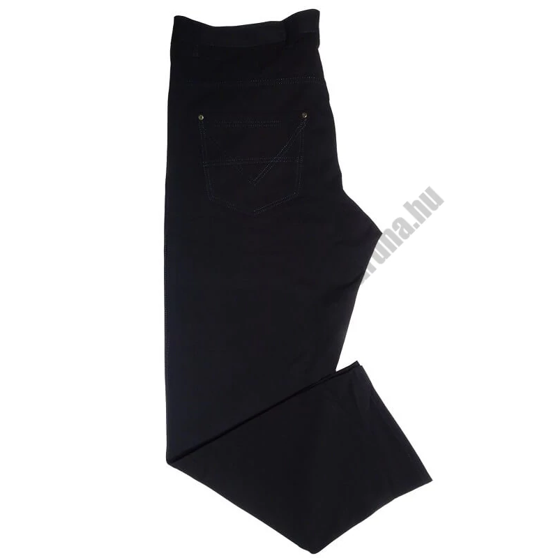 Nagyméretű férfi alkalmi nadrág 60-as méret sötétkék