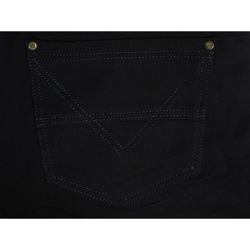 Nagyméretű férfi alkalmi nadrág 60-as méret sötétkék