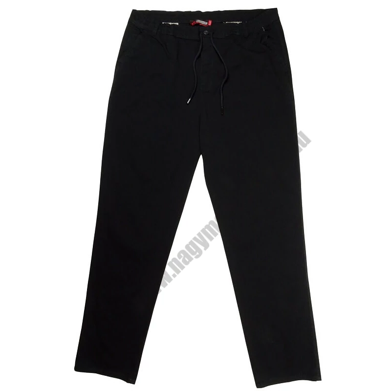 Nagyméretű férfi gumis derekú nadrág Easy Go ((66)) sötétkék