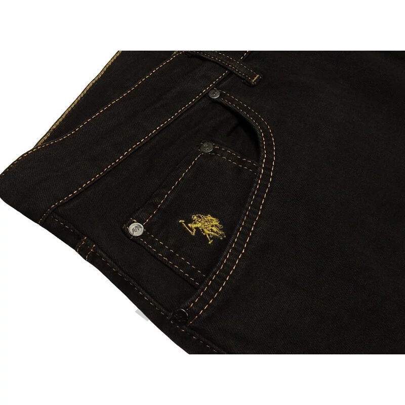 Nagyméretű férfi farmernadrág fekete