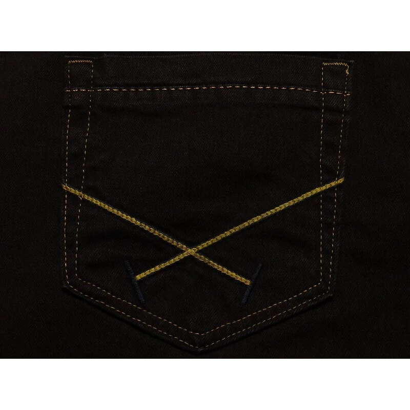 Nagyméretű férfi farmernadrág fekete