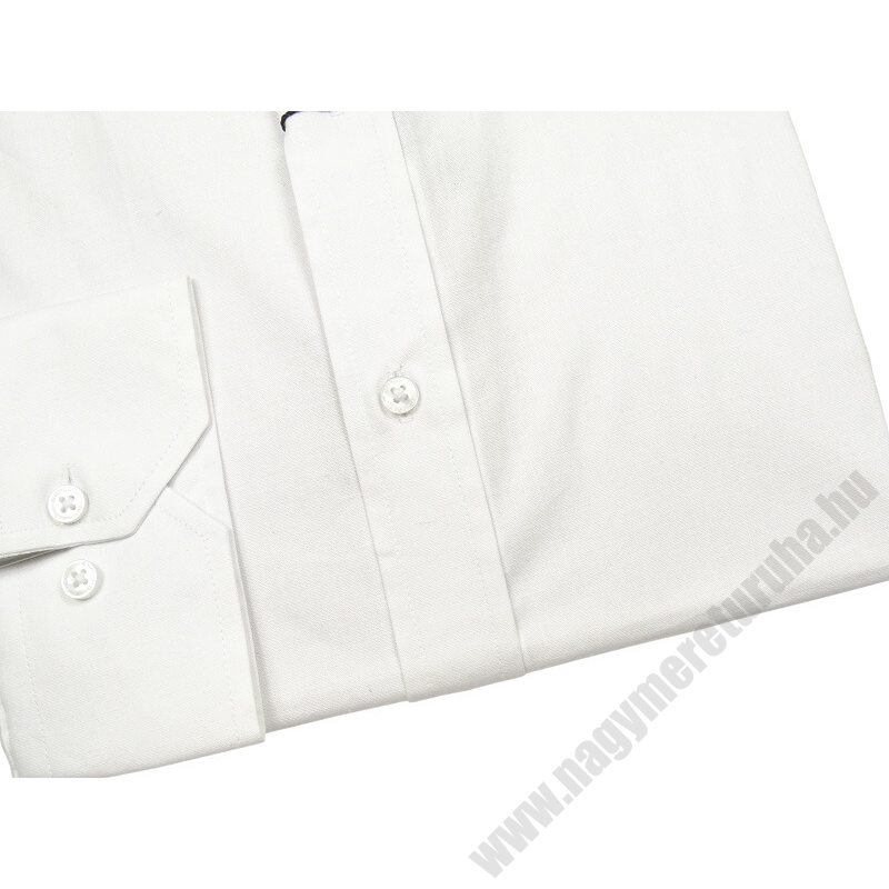 2XL-6XL méretű B.Fehér férfi nagyméretű alkalmi hosszú ujjú ing rugalmas pamut anyagból.Rendeljen online kényelmesen vagy jöjjön el személyesen üzletünkbe!3
