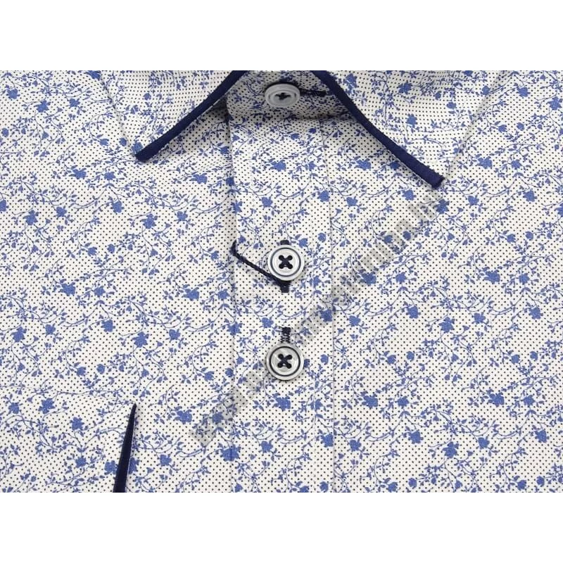 2XL-6XL méretű B.Fehér kék Golgota dupla gombos férfi nagyméretű hosszú ujjú ing a legújabb trendek szerint. Prémium minőségű rugalmas pamut anyagból.Rendeljen online kényelmesen vagy jöjjön el személyesen üzletünkbe!2