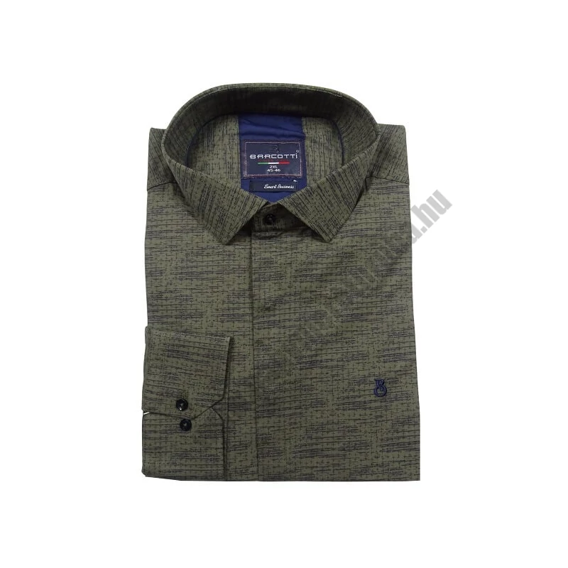 2XL-6XL méretű B.Keki mintás rejtett gombos férfi nagyméretű hosszú ujjú ing. Prémium minőségű rugalmas pamut anyagból.Rendeljen online kényelmesen vagy jöjjön el személyesen üzletünkbe!