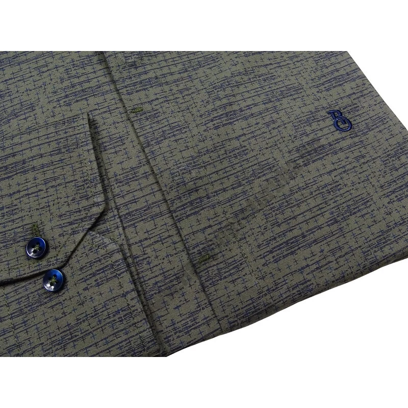 2XL-6XL méretű B.Keki mintás rejtett gombos férfi nagyméretű hosszú ujjú ing. Prémium minőségű rugalmas pamut anyagból.Rendeljen online kényelmesen vagy jöjjön el személyesen üzletünkbe!3