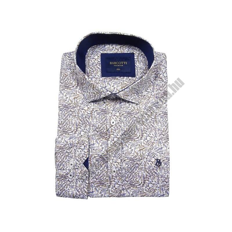 Extra nagy 2XL méretű B.Autumn barna férfi hosszú ujjú pamut szatén ing. Kényeztető luxus érzés a mindennapokra.Rendeljen online kényelmesen vagy jöjjön el személyesen üzletünkbe!