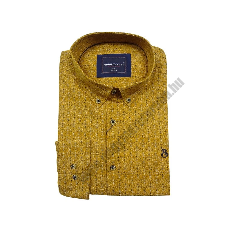 2XL nagyméretű B.Magic mustár férfi hosszú ujjú ing prémium minőségű rugalmas pamutból.Rendeljen online gyors szállítással vagy jöjjön el hozzánk személyesen üzletünkbe!