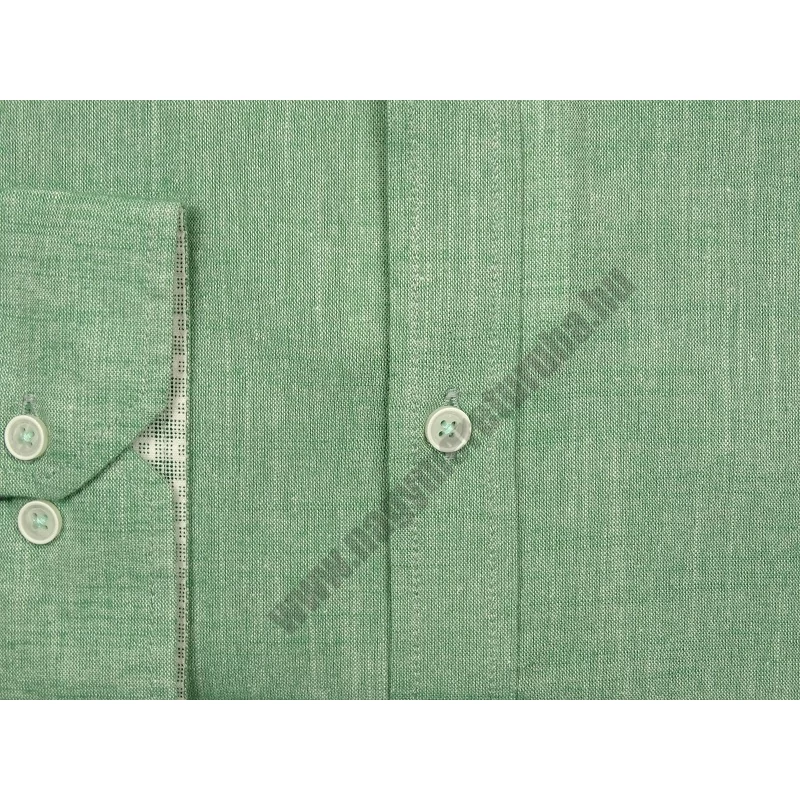 2XL,3XL,4XL,5XL,6XL nagy méretű B.Zöld férfi hosszú ujjú lenvászon ing. Kellemes viselet a meleg időben.Rendeljen online kényelmesen vagy jöjjön el személyesen üzletünkbe!2