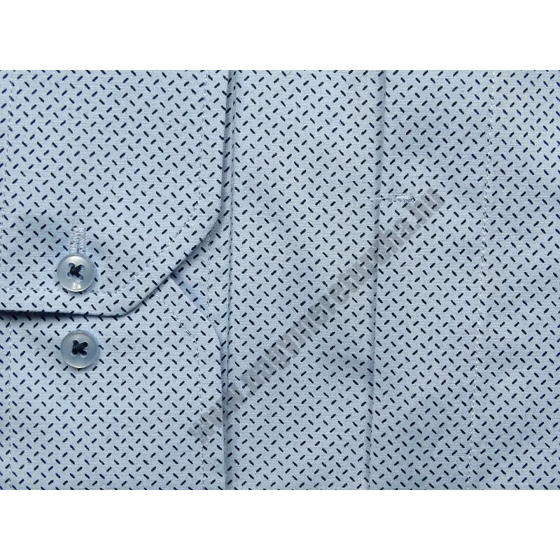 Férfi nagy 2XL-6XL méretű B.Iron kék rejtett gombos hosszú ujjú ing. Prémium minőségű rugalmas pamut anyagból.Rendeljen online kényelmesen vagy jöjjön el személyesen üzletünkbe!2