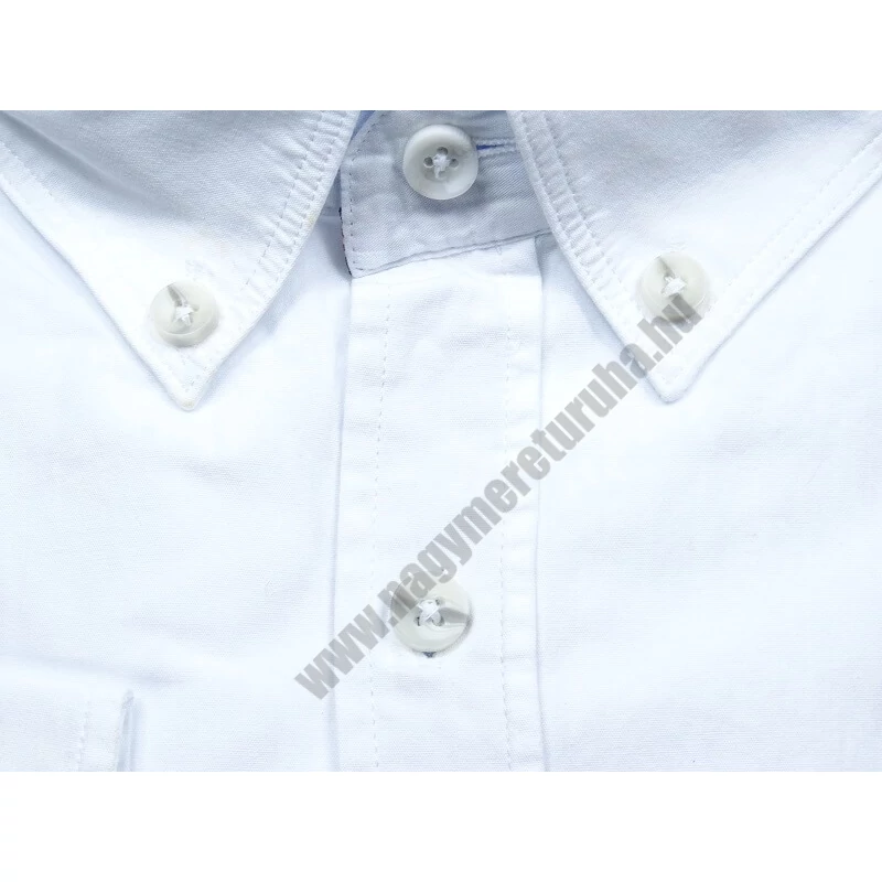 6XL-9XL Extra nagyméretű sportos elegáns B.Fehér,kék hímzett zsebes férfi hosszú ujjú ing kiváló minőségű 100% pamut anyagból.Rendeljen online kényelmesen vagy jöjjön el személyesen üzletünkbe!