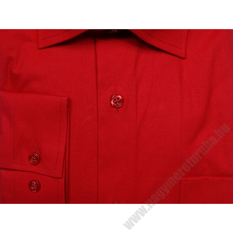 3XL-nagyméretű elegáns M.Piros zsebes férfi hosszú ujjú ing kiváló minőségű anyagokból.Rendeljen online kényelmesen vagy jöjjön el személyesen üzletünkbe!2