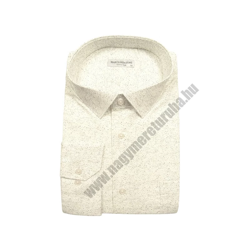 4XL-10XL Extra nagyméretű alkalmi M.Dust törtfehér zsebes férfi hosszú ujjú ing kiváló minőségű rugalmas pamutból.Rendeljen online kényelmesen vagy jöjjön el személyesen üzletünkbe!