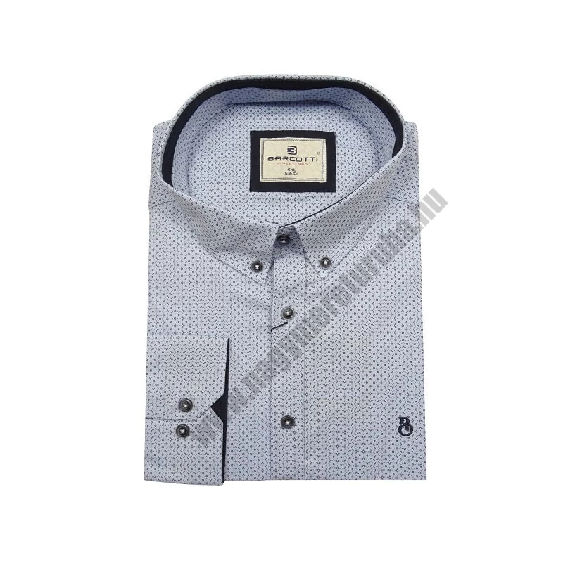 6XL, 7XL, 8XL, 9XL extra nagyméretű B.Világoskék, sötétkék karikás férfi hosszú ujjú ing prémium minőségű rugalmas pamutból.Rendeljen online gyors szállítással vagy jöjjön el hozzánk személyesen üzletünkbe!