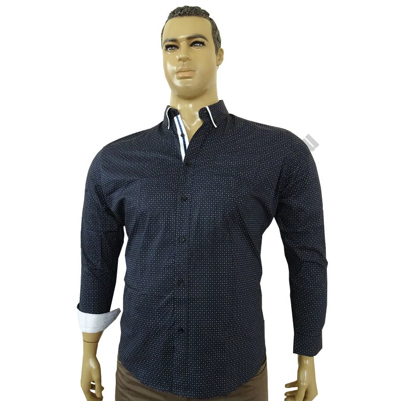 sotetkek-feher-duplagalleros-hosszu-ujju-ing1