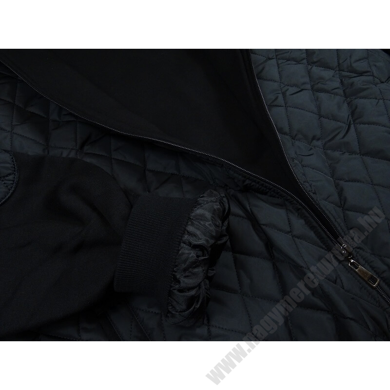 Prémium minőségű R.Fekete férfi nagyméretű steppelt pulcsi dzseki.Rendeljen online kényelemesen vagy jöjjön el hozzánk üzletünkbe!4