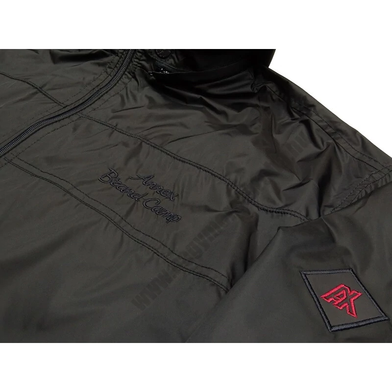 Férfi vízlepergetős kapucnis dzseki 9XL sötétkék extra.