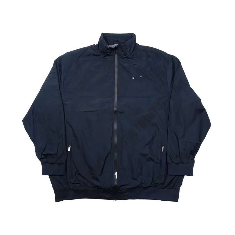 Prémium minőségű 7XL-10XL Extra nagyméretű férfi vízlepergetős és szélvédő dzseki, sötétkék színben. Tekintse meg online vagy jöjjön el hozzánk személyesen üzletünkbe!