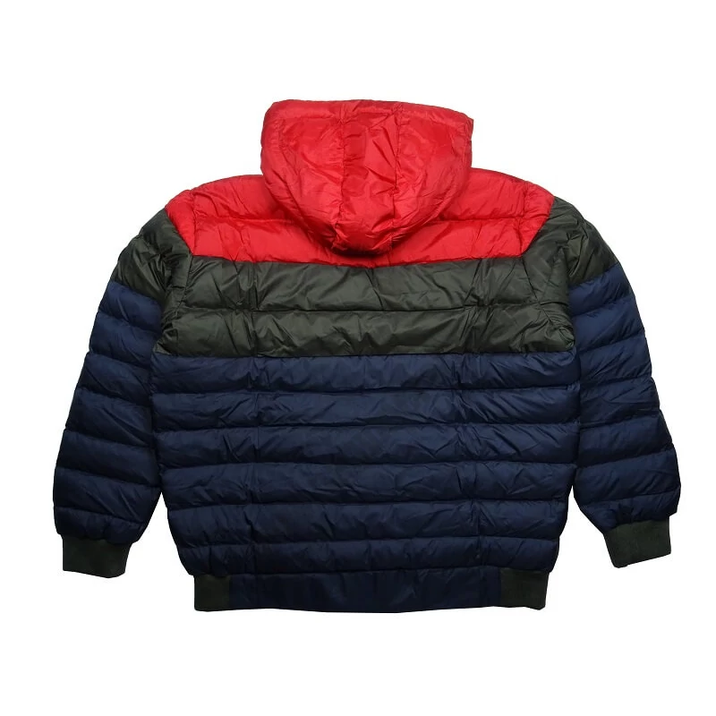 Prémium minőségű Piros Tricolor pufi extra nagyméretű férfi télikabát mely nem hiányozhat a téli hidegben.Tekintse meg online vagy személyesen üzletünkben.6