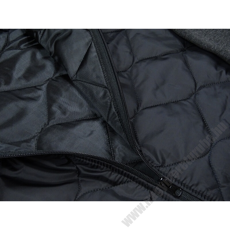 Prémium minőségű PP.Fekete férfi nagyméretű steppelt pulcsi dzseki.Rendeljen online kényelemesen vagy jöjjön el hozzánk üzletünkbe!3
