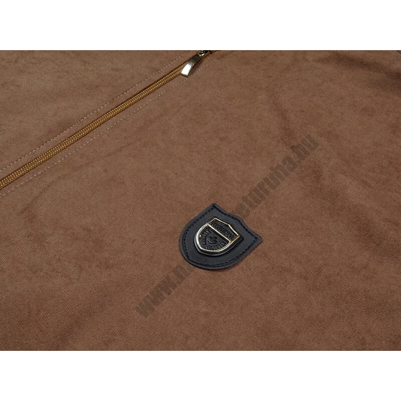 S.Barna férfi nagyméretű bélelt dzseki (3XL)