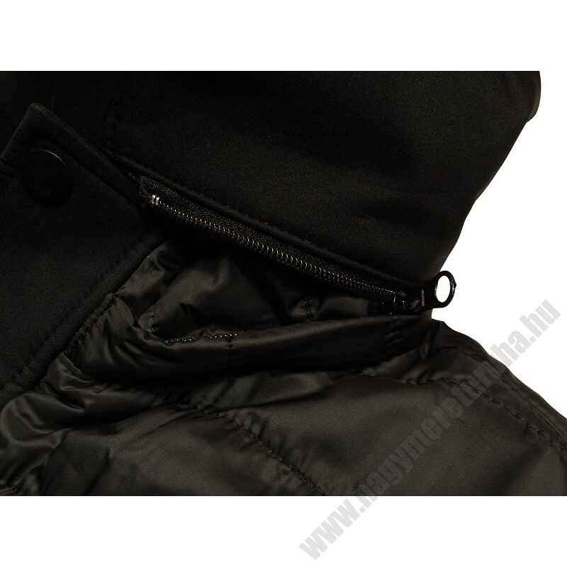 Férfi nagy 3XL-6XL méretű bélelt softshell kabát levehető kapucnival, fekete színben. Tekintse meg online vagy jöjjön el hozzánk személyesen üzletünkbe.3