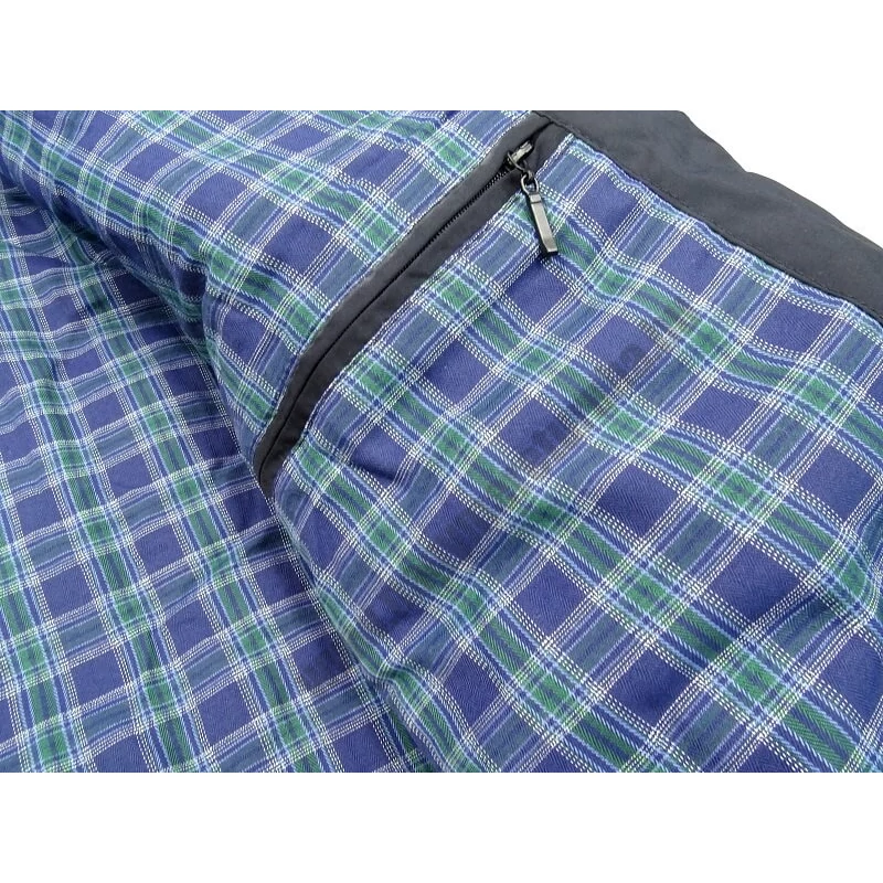 Ice Nagyméretű férfi téli kabát sötétkék 3XL