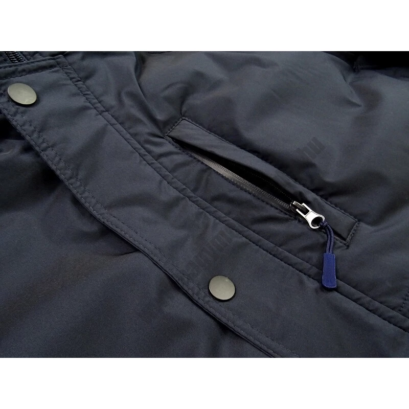 Ice Nagyméretű férfi téli kabát sötétkék 3XL