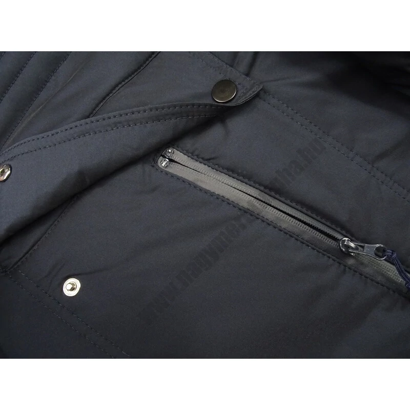 Ice Nagyméretű férfi téli kabát sötétkék 3XL