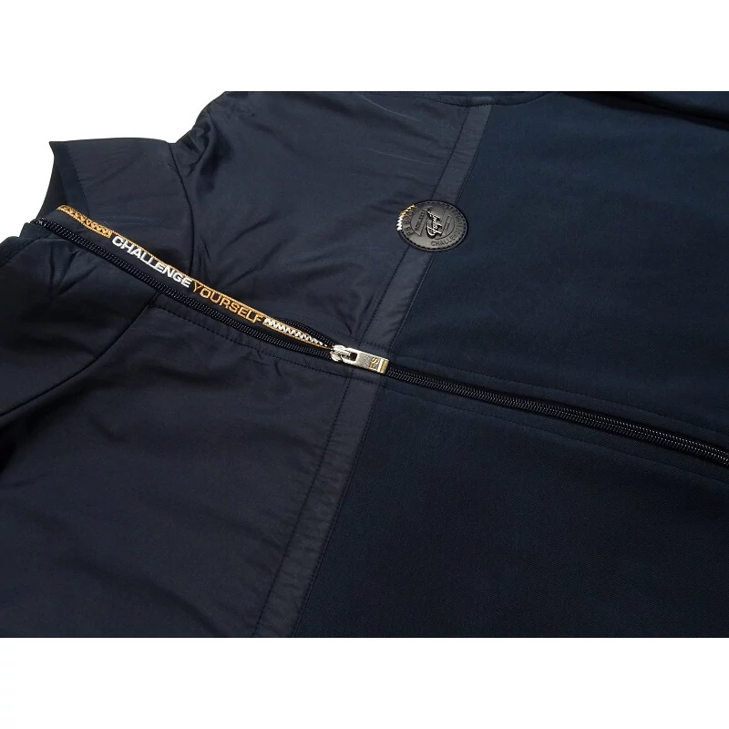 3XL-7XL méretű Challenge kék nagyméretű férfi melegítő szett rugalmas pamut anyagból.Rendeljen online kényelmesen vagy jöjjön el hozzánk személyesen!2