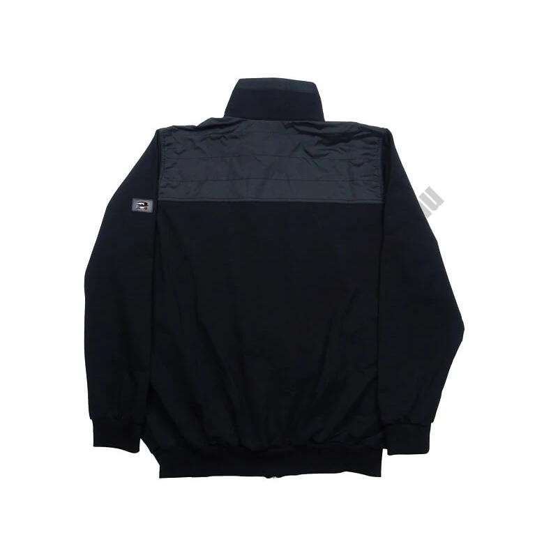 Nagy XL-6XL méretű FC.Fekete csíkos férfi melegítő szett sok zsebbel