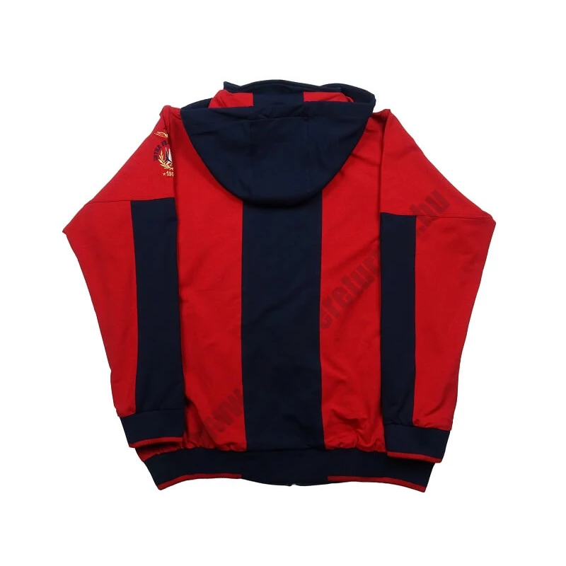 Férfi kapucnis melegítő szett  XL sötétkék kék