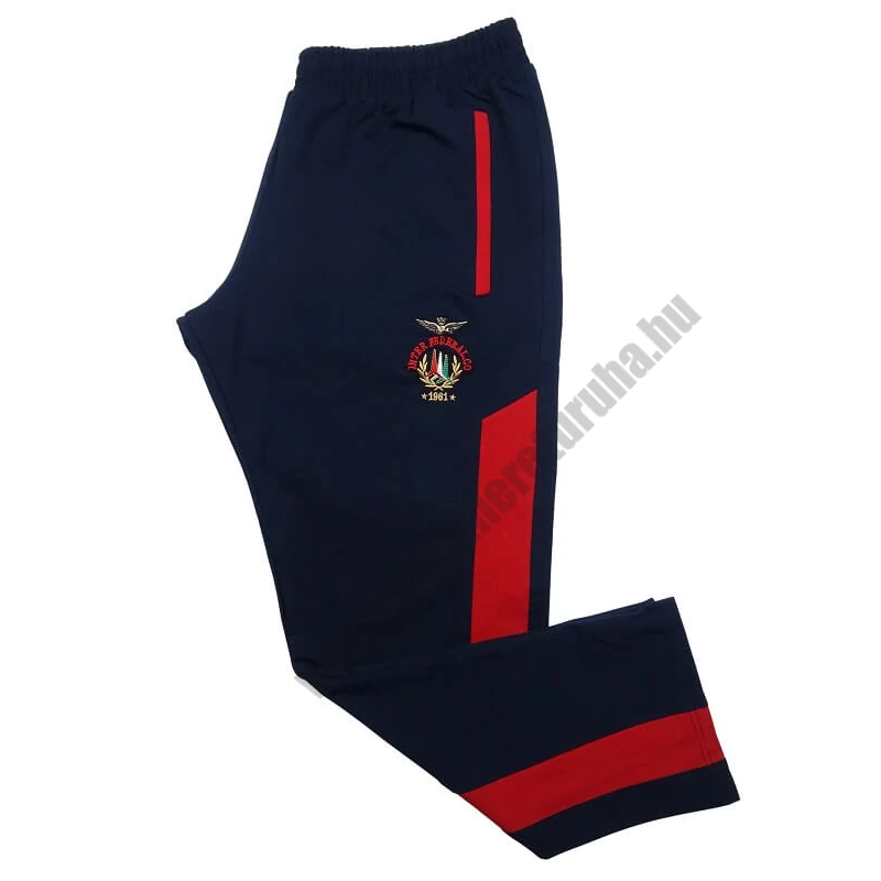 Férfi kapucnis melegítő szett  XL sötétkék kék